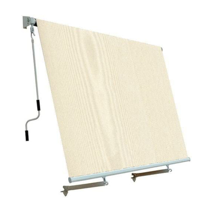 Tenda da sole a caduta con Bracci Avvolgibile impermeabile Beige copertura in poliestere 280 gr/mq