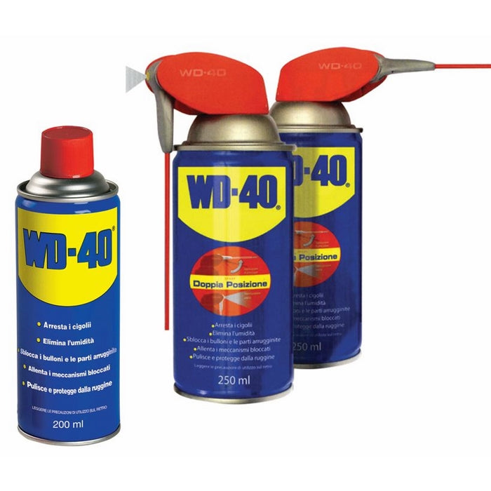 WD40 SPRAY MULTIUSO LUBRIFICANTE SBLOCCANTE WD 40 tanica 5 LT + erogatore