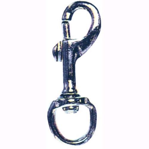 Moschettoni Girevoli Nichelati 225 Dcnp Occhio1/2"  Bl.50Pz