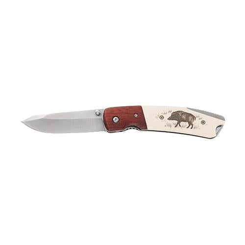 Ausonia Coltello Da Tasca  Mm 190 - Lama In Acciaio Speciale Inox